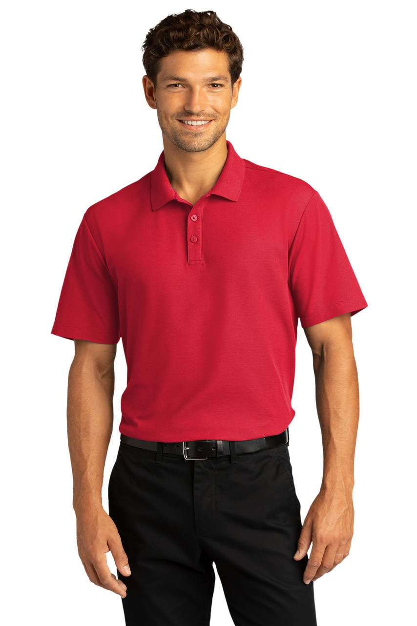 Port Authority ® SuperPro ™ React ™ Polo. K810 Rich Red