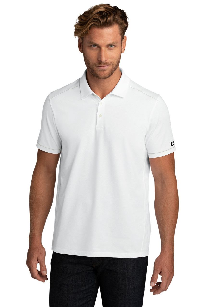 OGIO ® Code Stretch Polo. OG146 Bright White