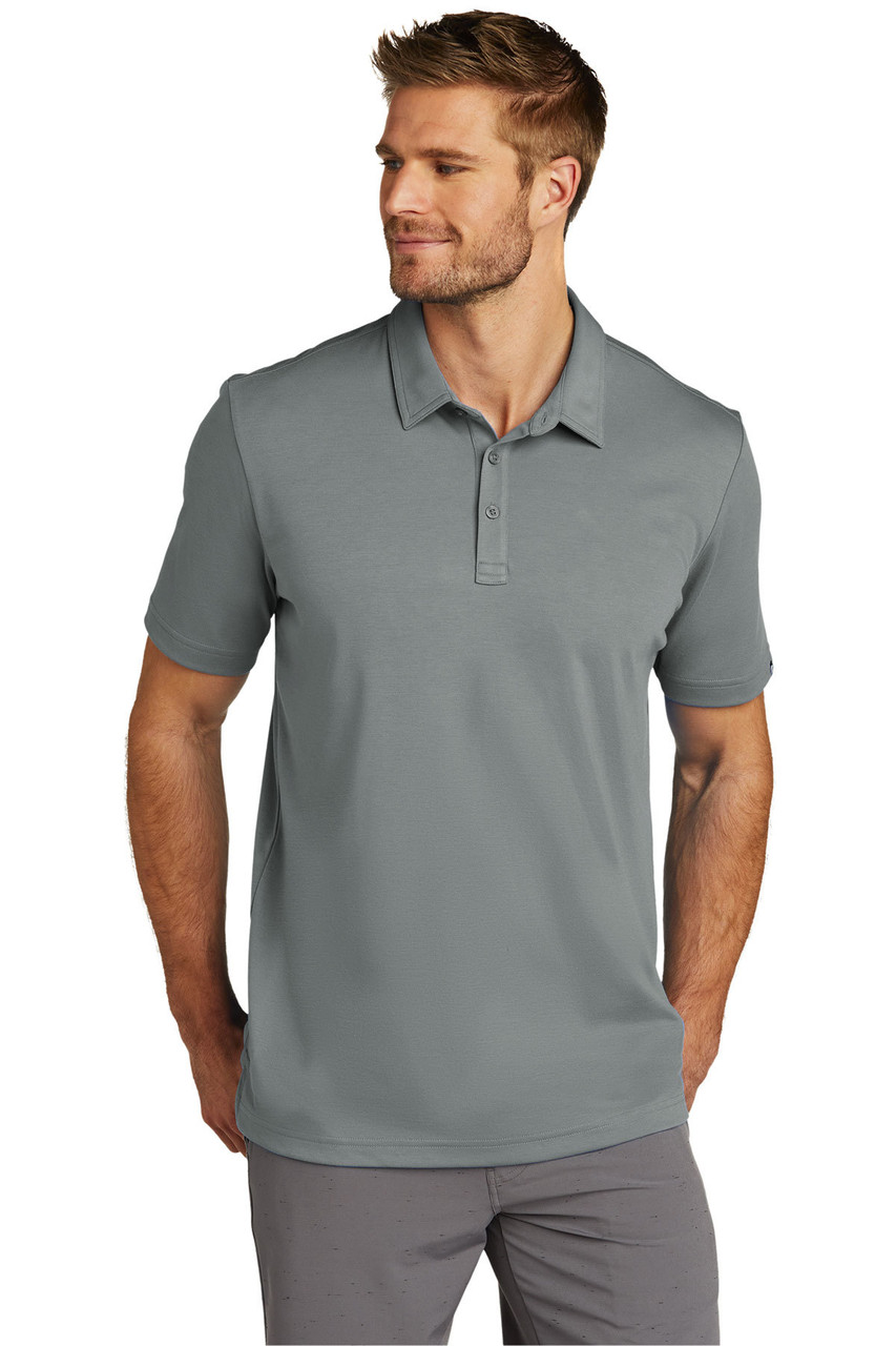 TravisMathew Oceanside Solid Polo. TM1MU411 Quiet Shade Grey