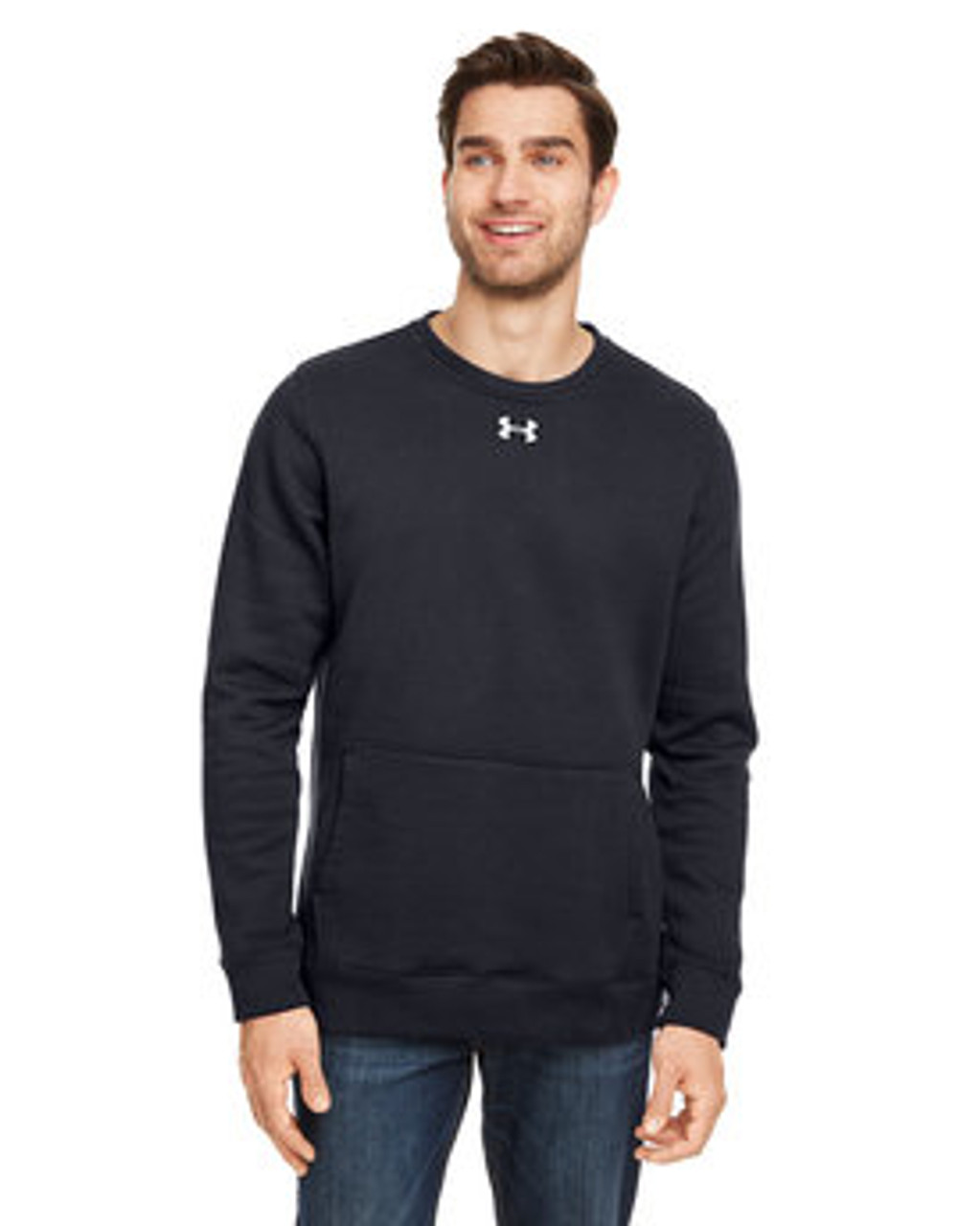 Under Armour Men's Hustle Fleece Crewneck Sweatshirt 1302159