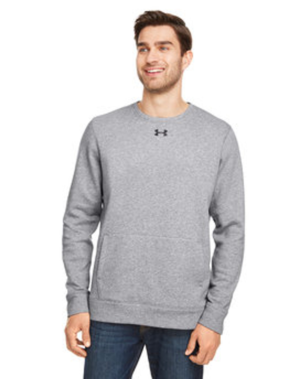 Under Armour Men's Hustle Fleece Crewneck Sweatshirt 1302159