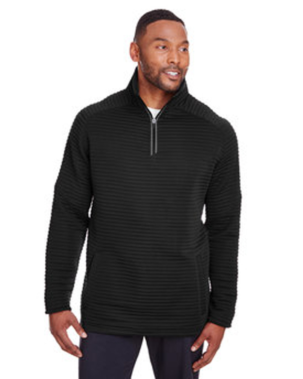 Spyder Men's Capture Quarter-Zip Fleece S16640 Black