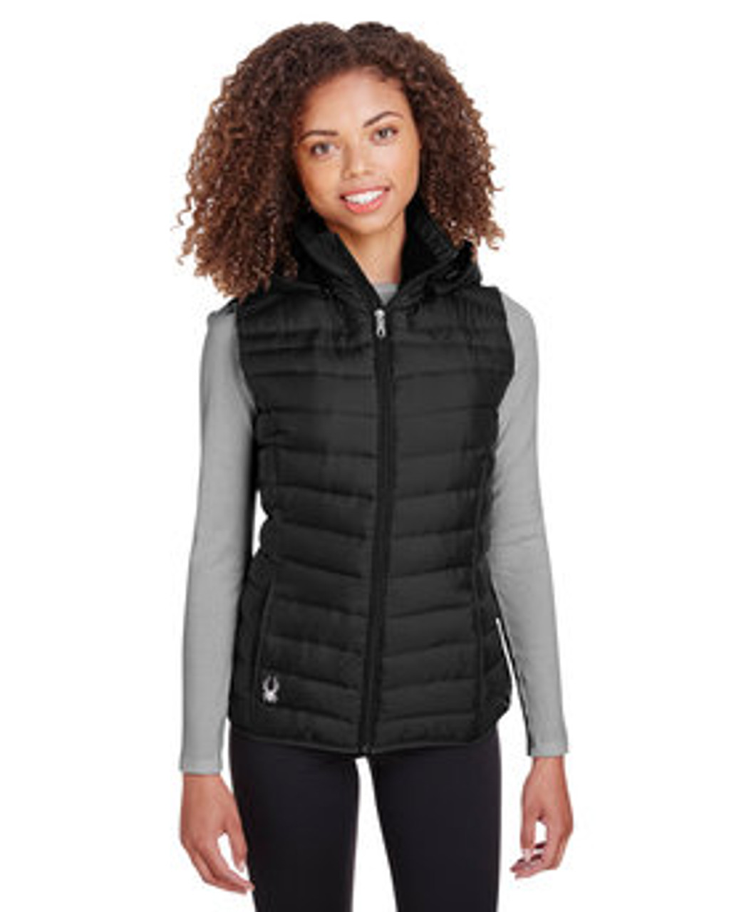 Spyder Ladies' Supreme Puffer Vest S16641 Black