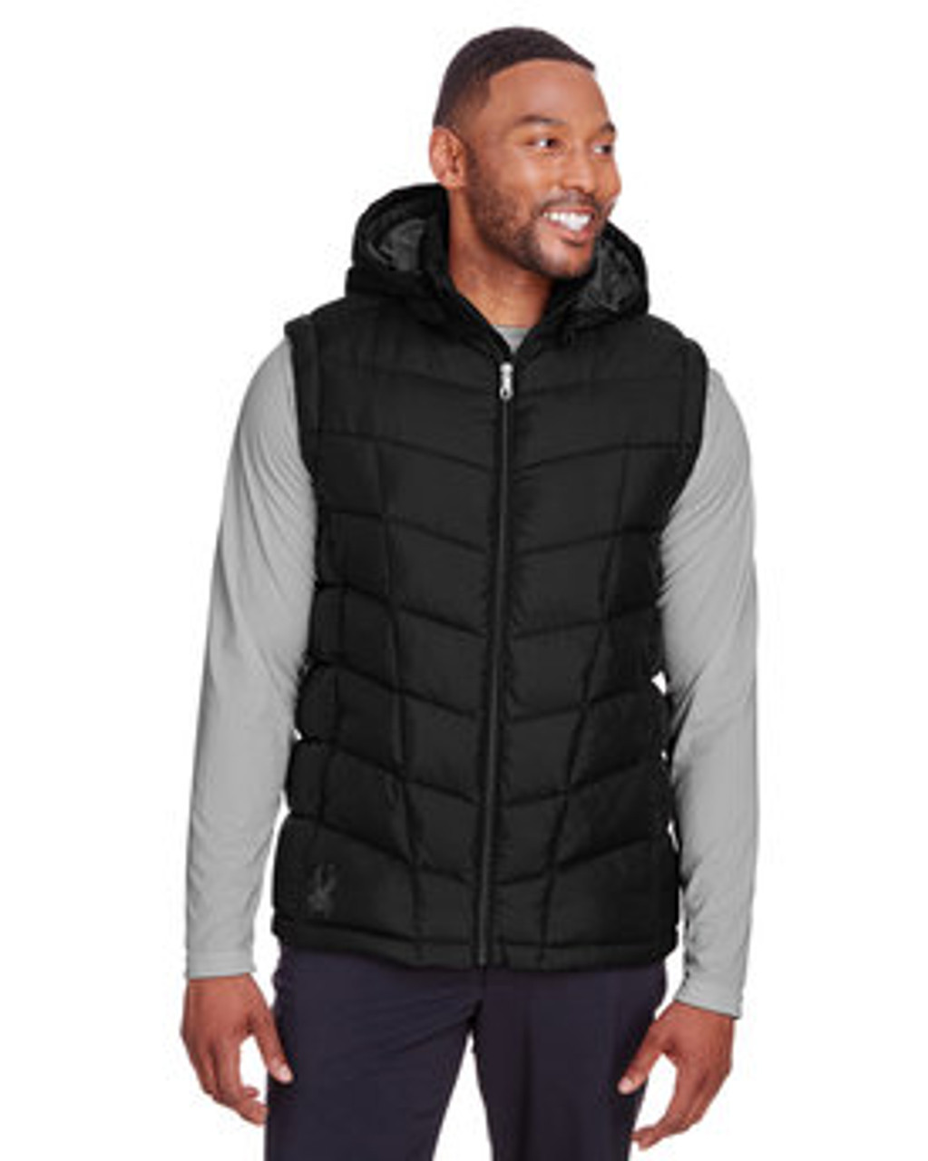 Spyder Men's Pelmo Puffer Vest S16642 Black