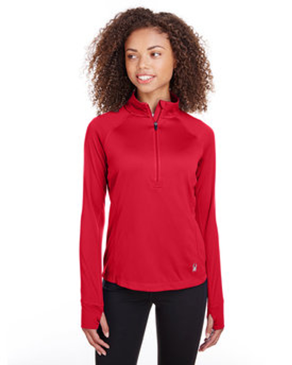 Spyder Ladies' Freestyle Half-Zip  Pullover S16798 Red