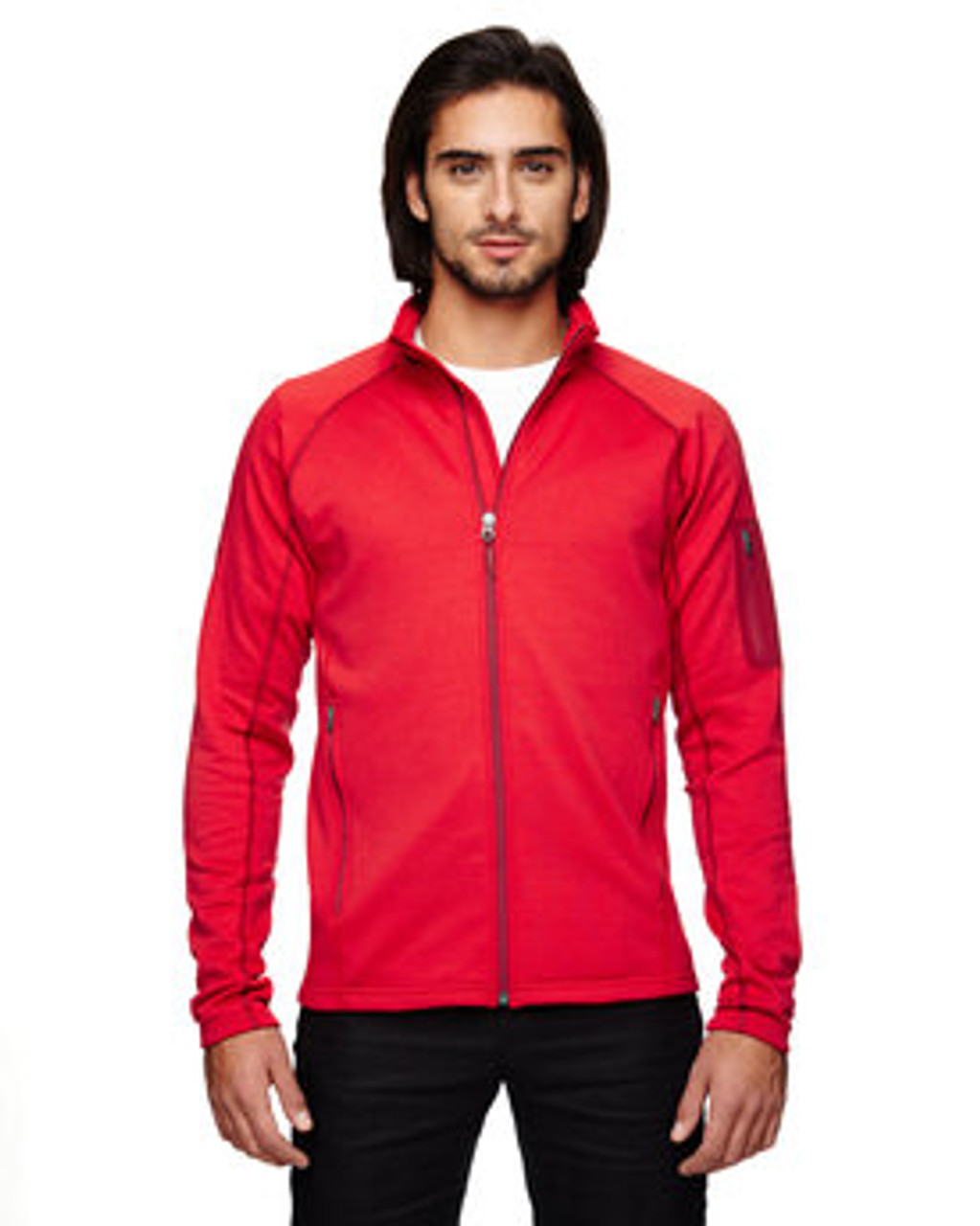 Marmot Men's Stretch Fleece Jacket 80840 Team Red