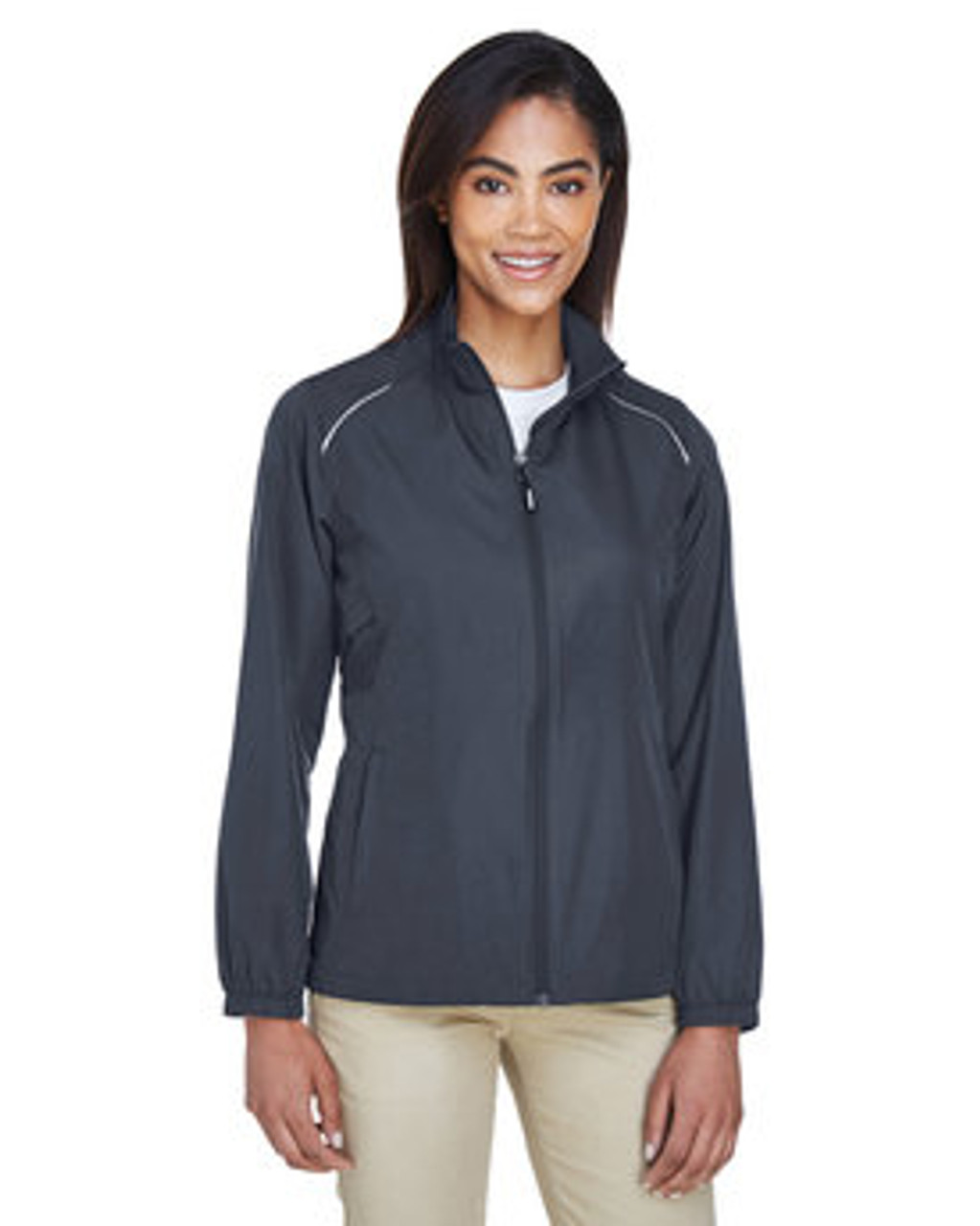 Core 365 Ladies' Motivate Unlined Lightweight Jacket 78183 Carbon