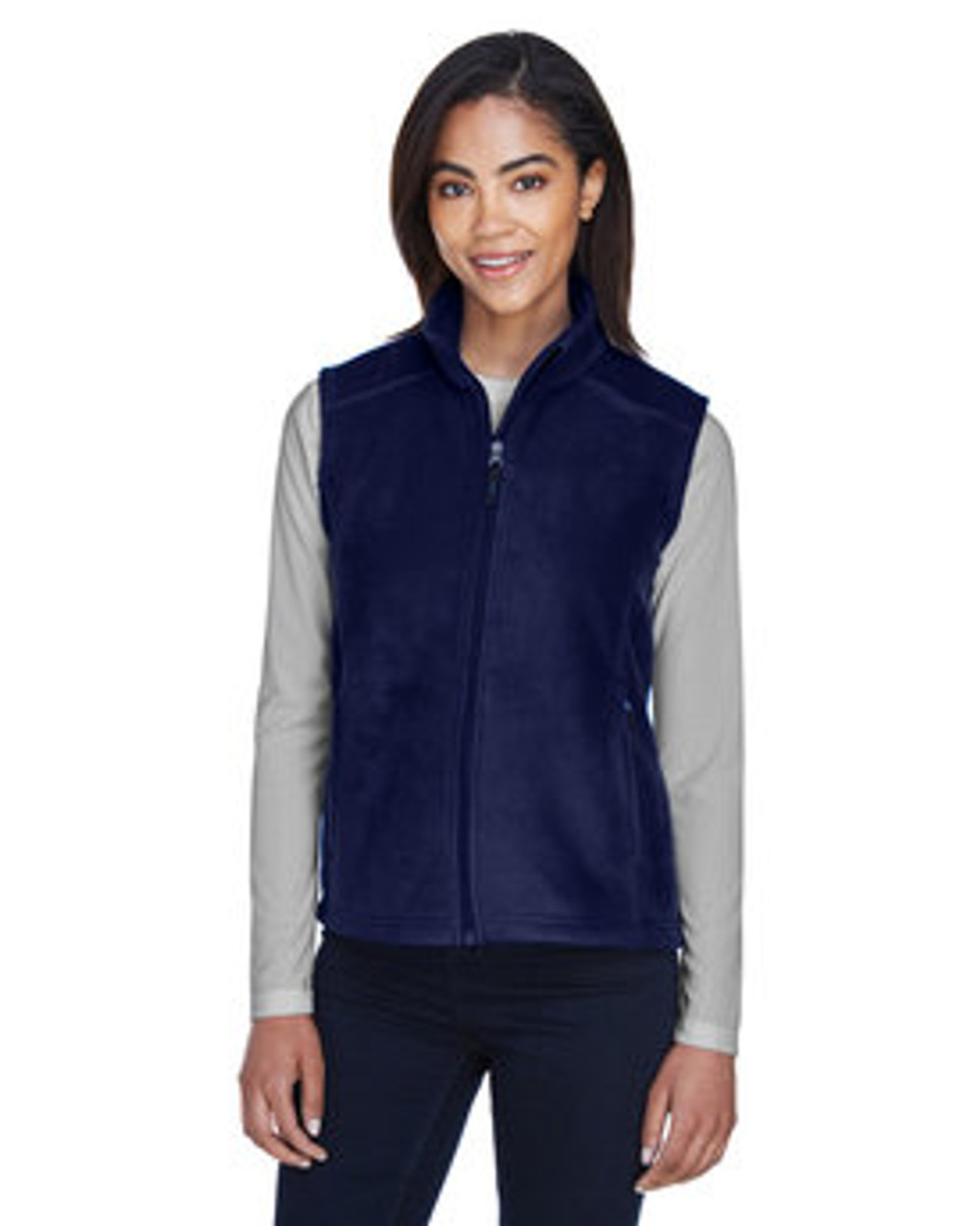 Core 365 Ladies' Journey Fleece Vest 78191 Campus Navy