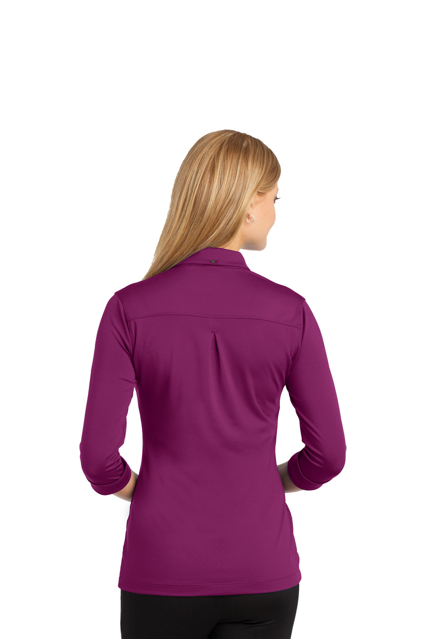 OGIO® Ladies Gauge Polo. LOG122 Berry Burst  Back