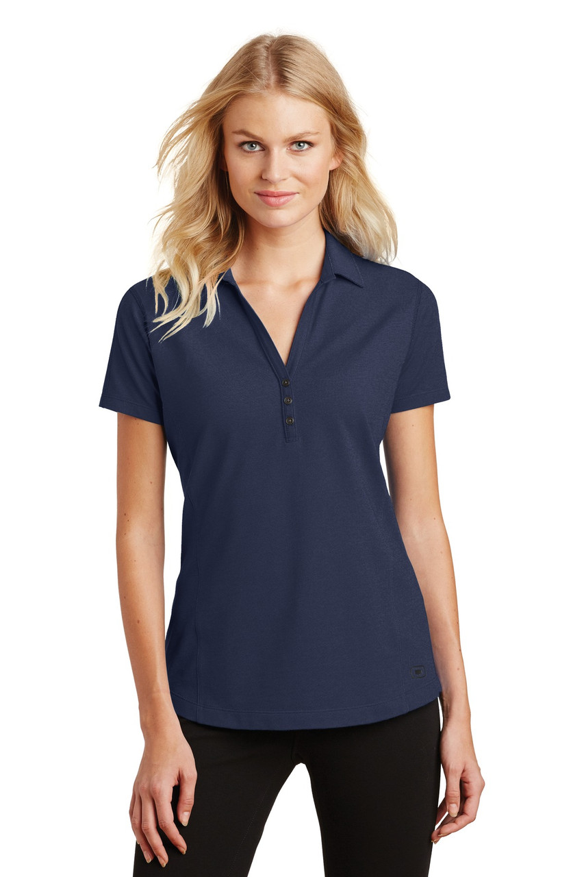 OGIO® Ladies Onyx Polo. LOG126 Navy