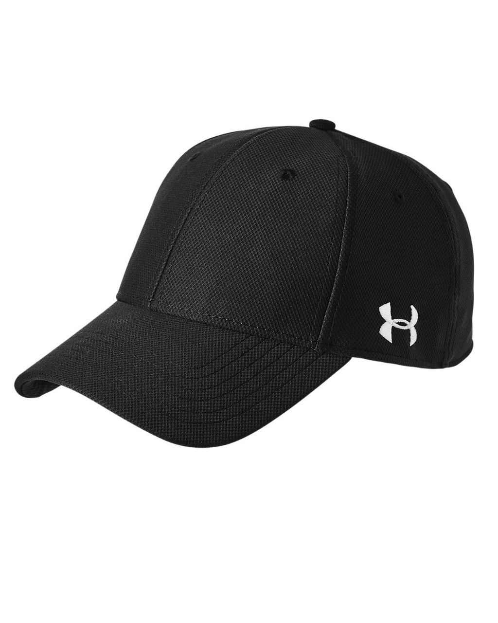 Under Armour Unisex Blitzing Curved Cap 1325823 BLACK_001 Side