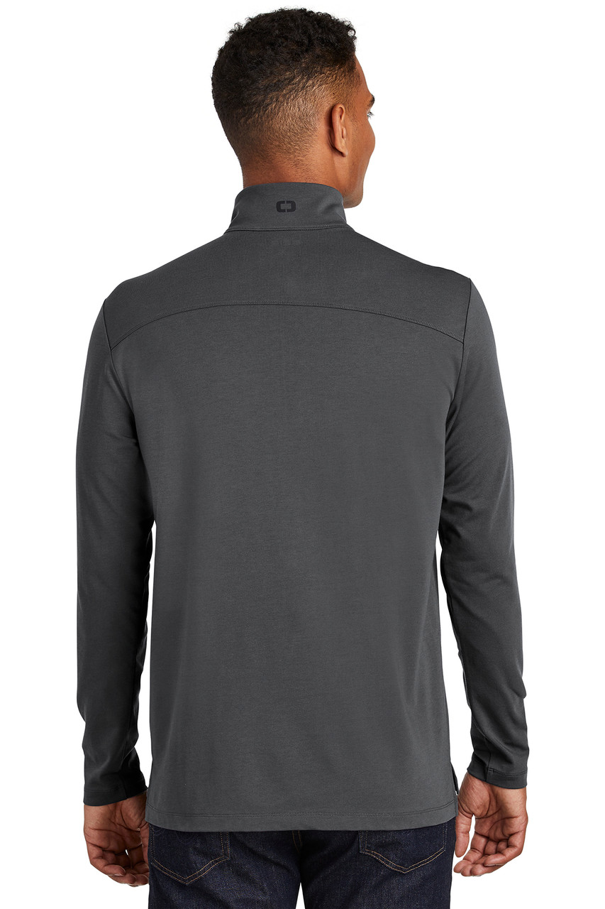 OGIO ® Limit 1/4-Zip. OG139 Diesel Grey Back