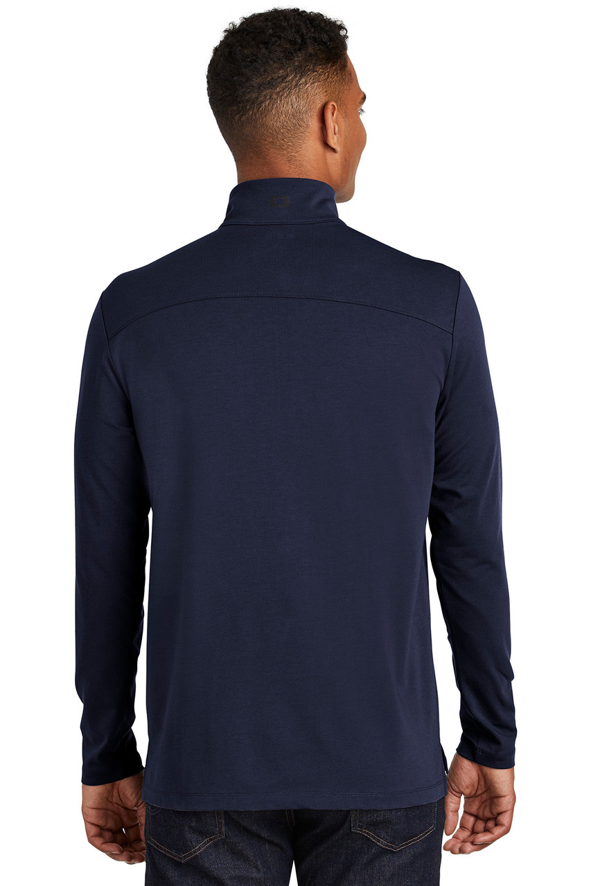 OGIO ® Limit 1/4-Zip. OG139 Navy Back