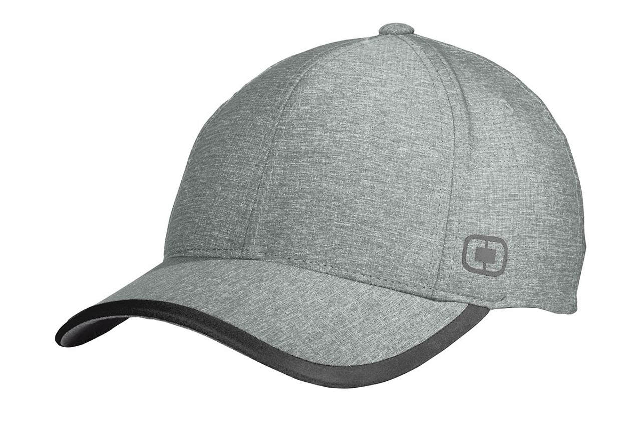 OGIO® Flux Cap. OG601 Heather Gear Grey