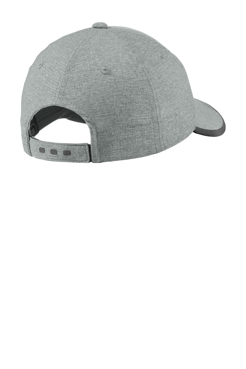 OGIO® Flux Cap. OG601 Heather Gear Grey Back