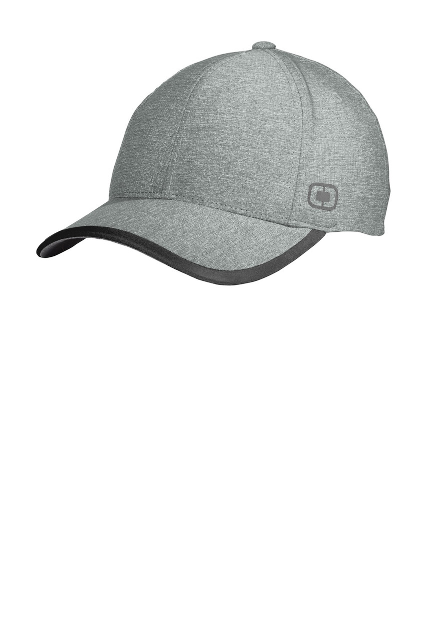 OGIO® Flux Cap. OG601 Heather Gear Grey