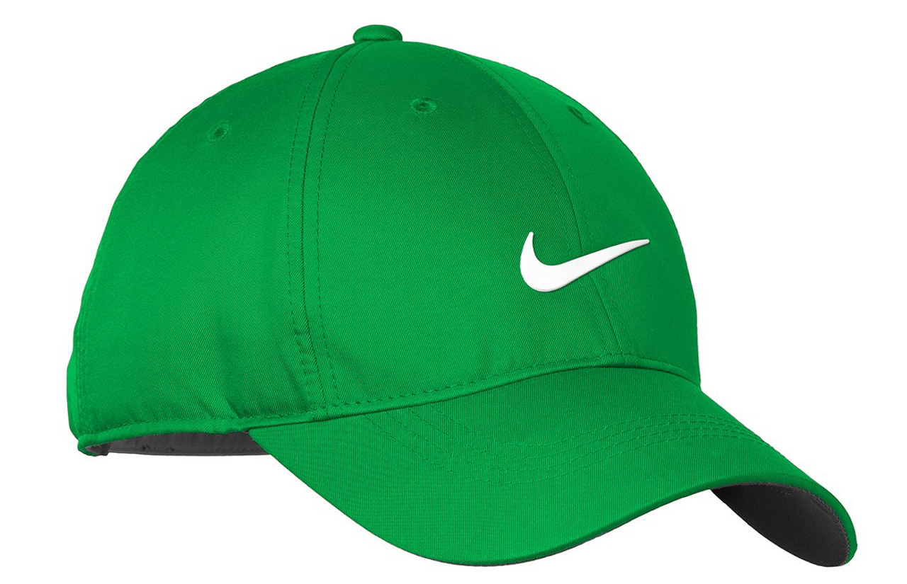 Nike Dri-FIT Swoosh Front Cap. 548533 Lucky Green/ White