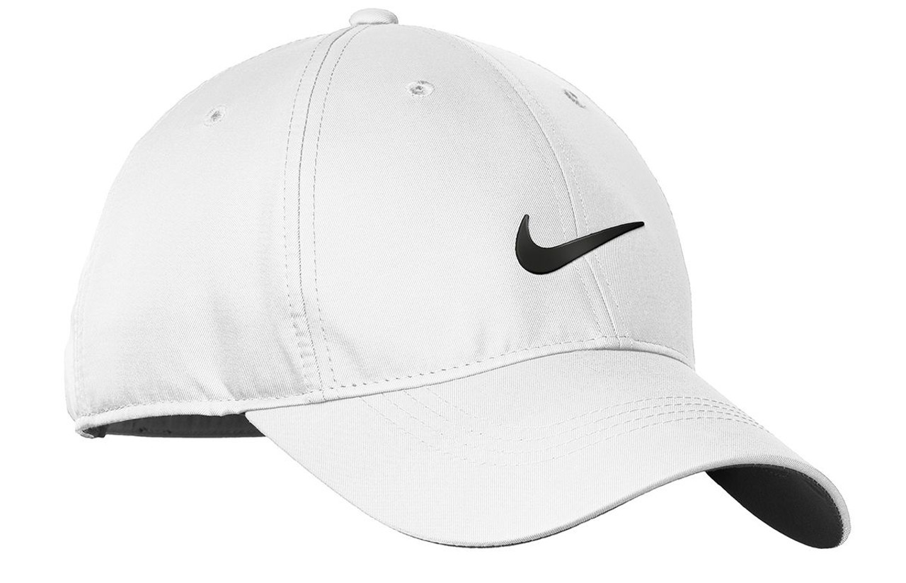 Nike Dri-FIT Swoosh Front Cap. 548533 White/ Black