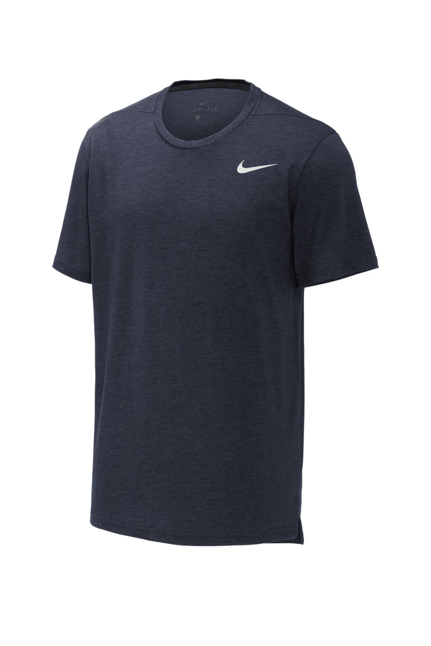 DISCONTINUED LIMITED EDITION Nike Breathe Top AO7580 Navy Heather S