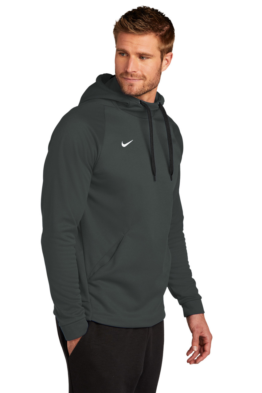 Nike - Therma-FIT Pullover Fleece Hoodie - CN9473 L Team Anthracite