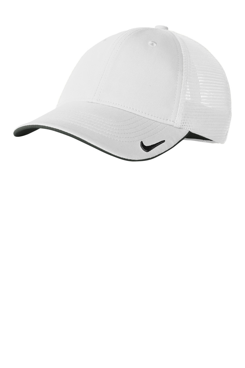 Nike Dri-FIT Mesh Back Cap. NKAO9293 White/ White S/M