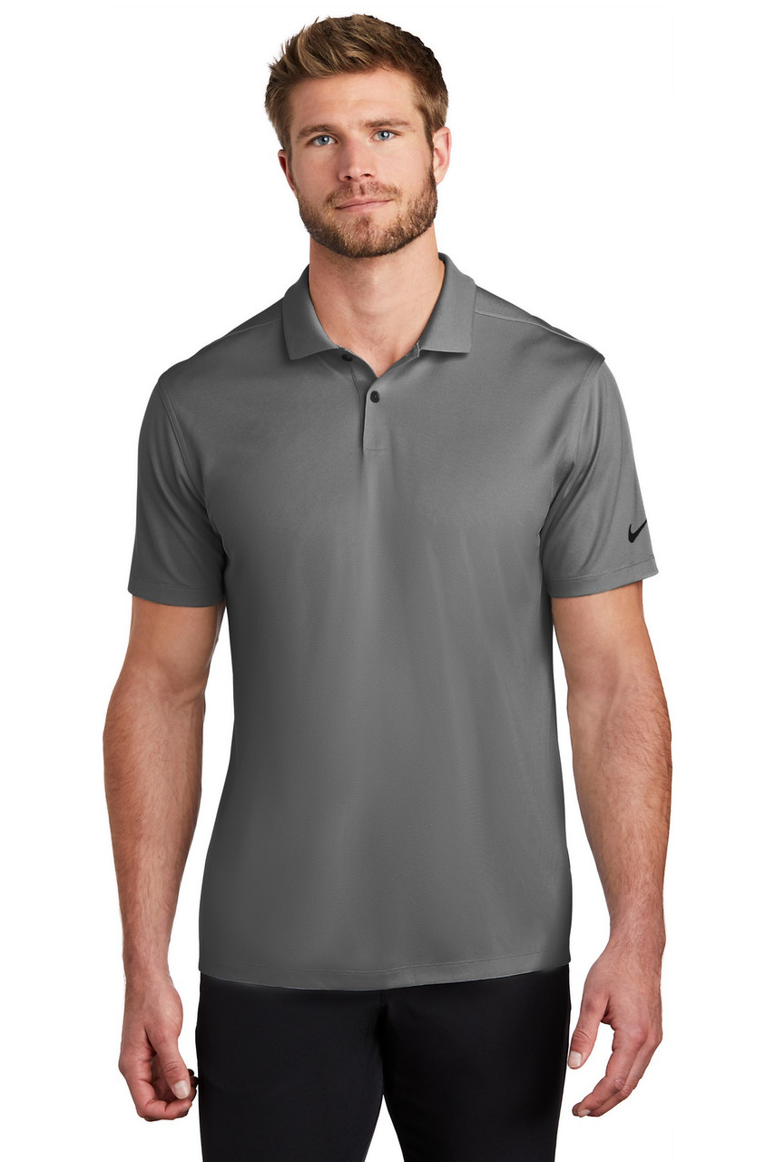 Nike Dry Victory Textured Polo NKBV6041 Black Heather