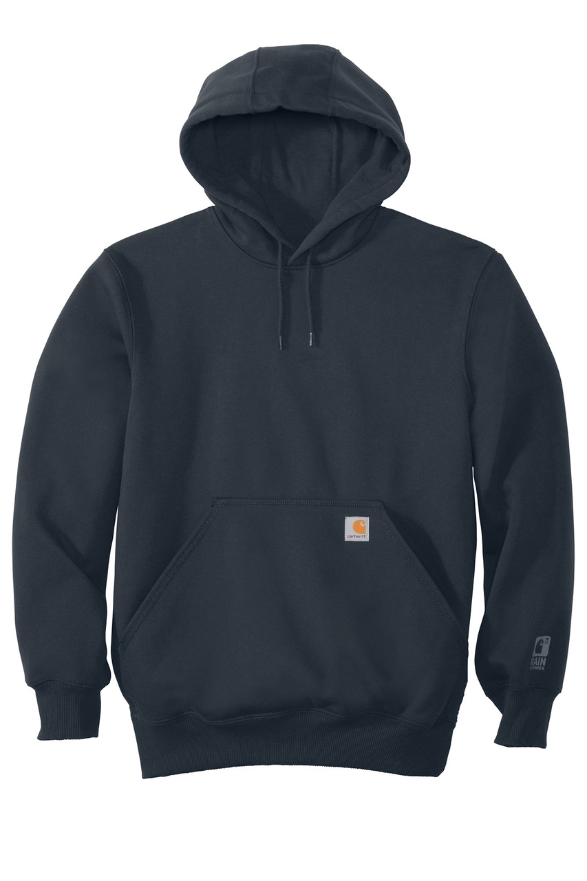 Carhartt ® Rain Defender ® Paxton Heavyweight Hooded Sweatshirt. CT100615 New Navy  Flat