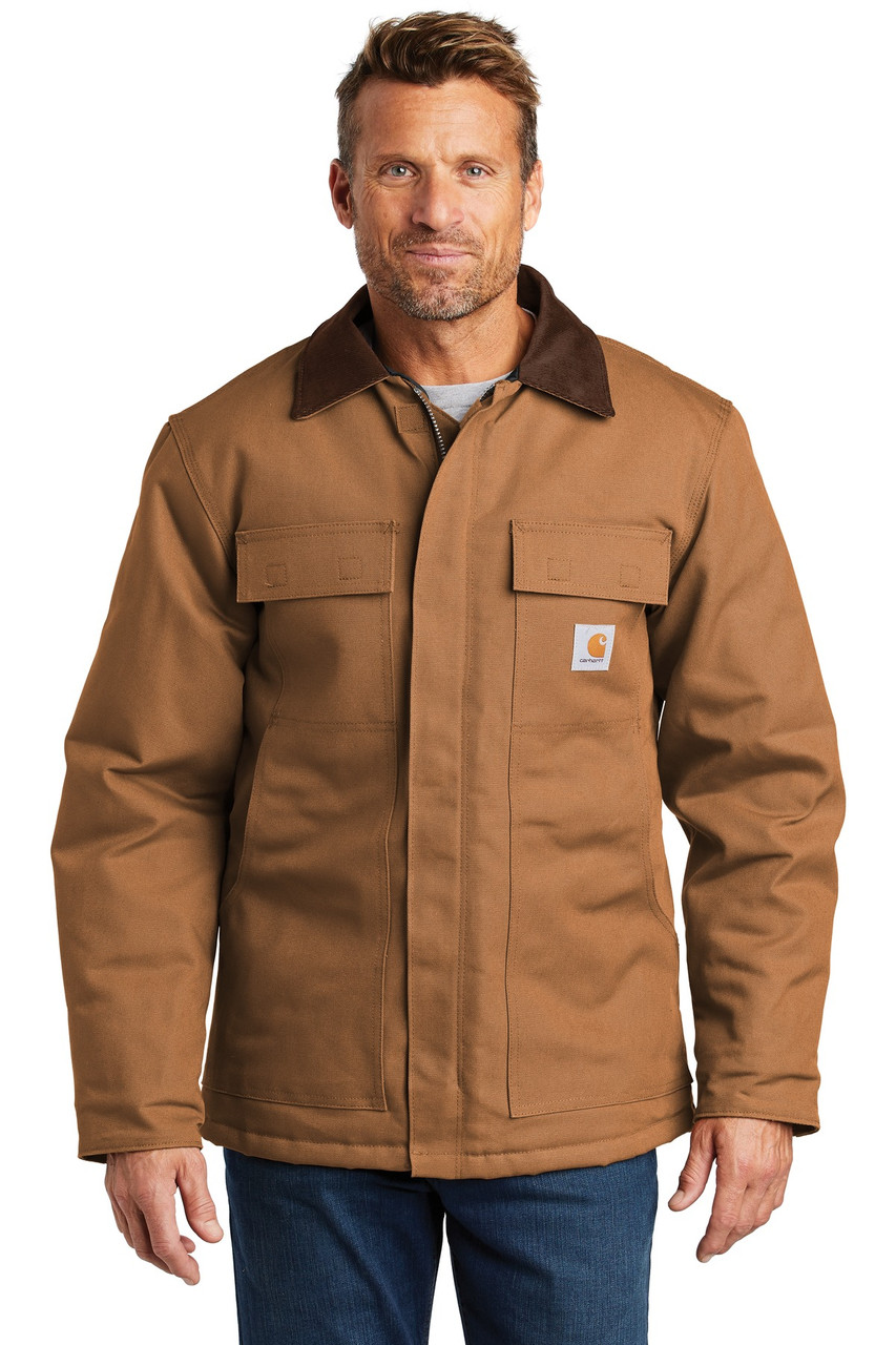 Carhartt ® Duck Traditional Coat. CTC003 Carhartt Brown