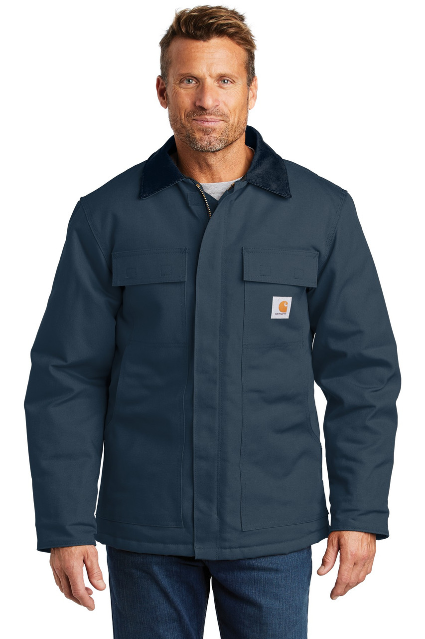 Carhartt ® Duck Traditional Coat. CTC003 Dark Navy