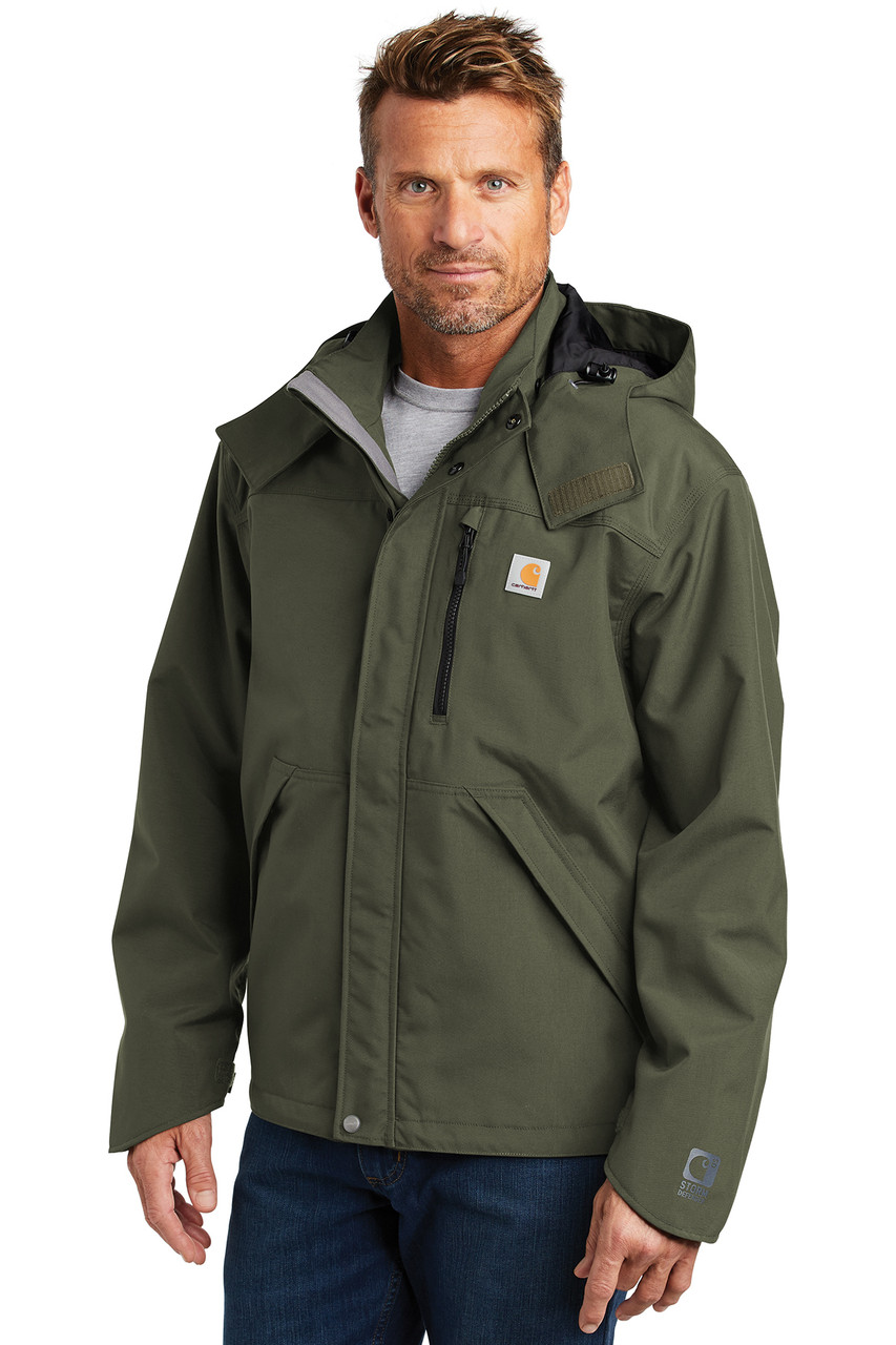 Carhartt ® Shoreline Jacket. CTJ162 Olive Alt View