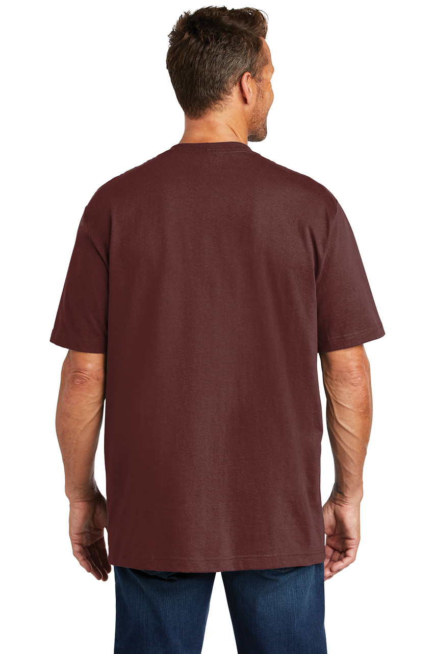 Carhartt ® Workwear Pocket Short Sleeve T-Shirt. CTK87 Port  Back