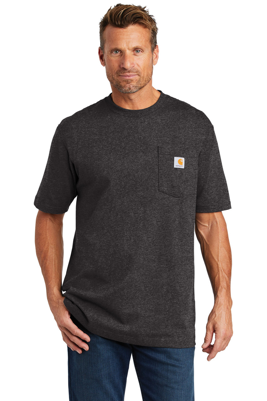 Carhartt ® Workwear Pocket Short Sleeve T-Shirt. CTK87 Carbon Heather S