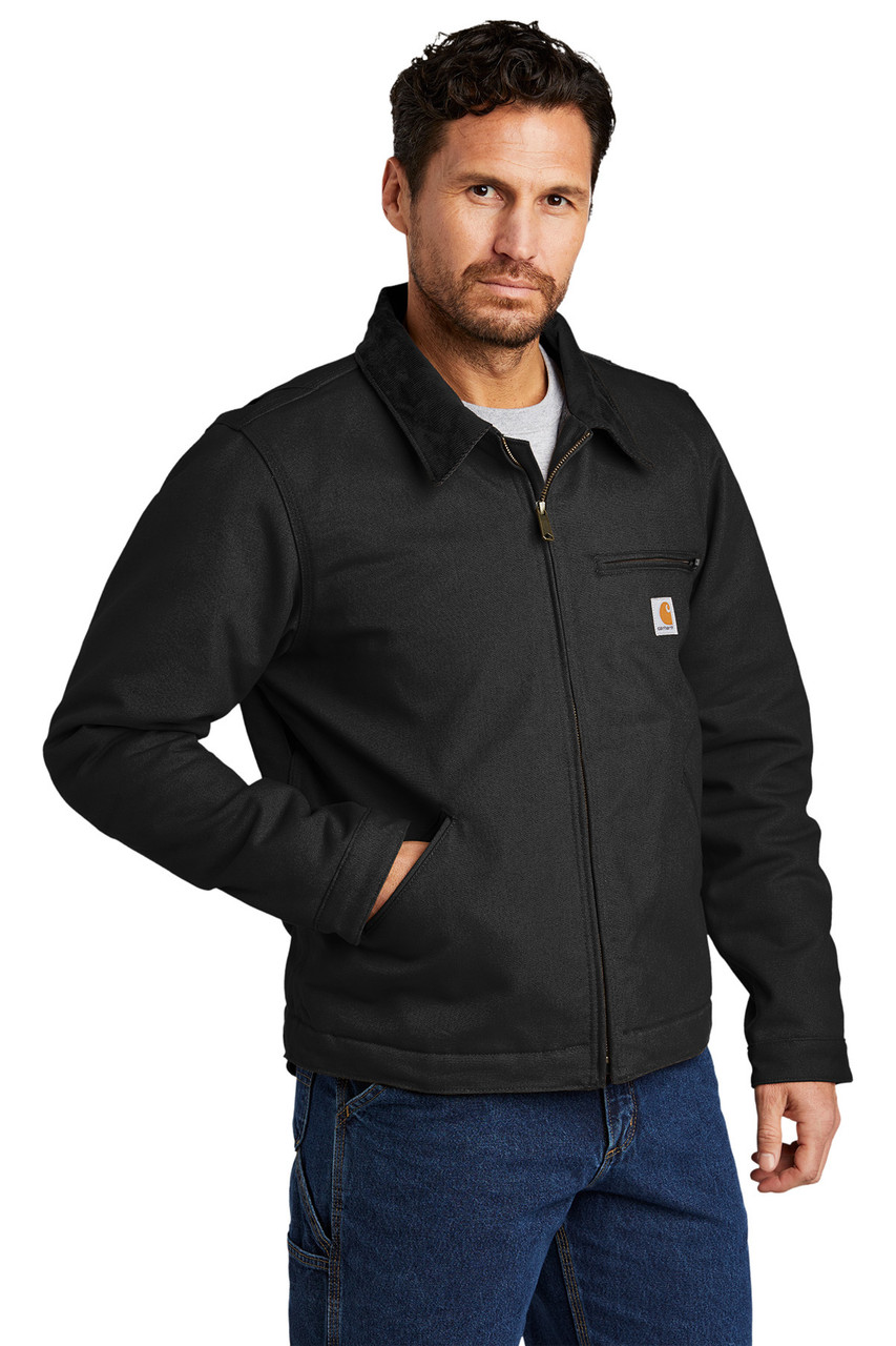 Carhartt® Tall Duck Detroit Jacket CTT103828 Black  Alt