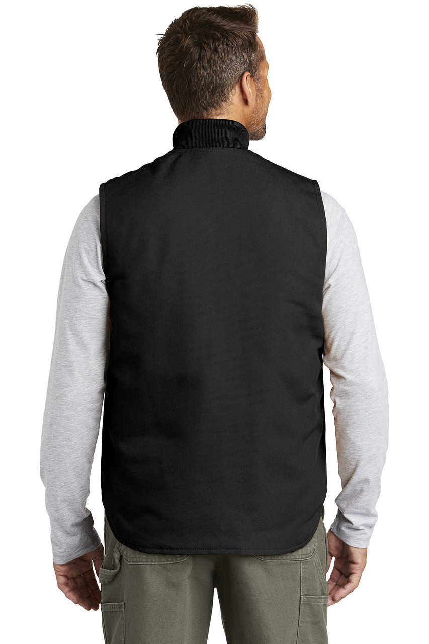 Carhartt ® Duck Vest. CTV01 Black Back