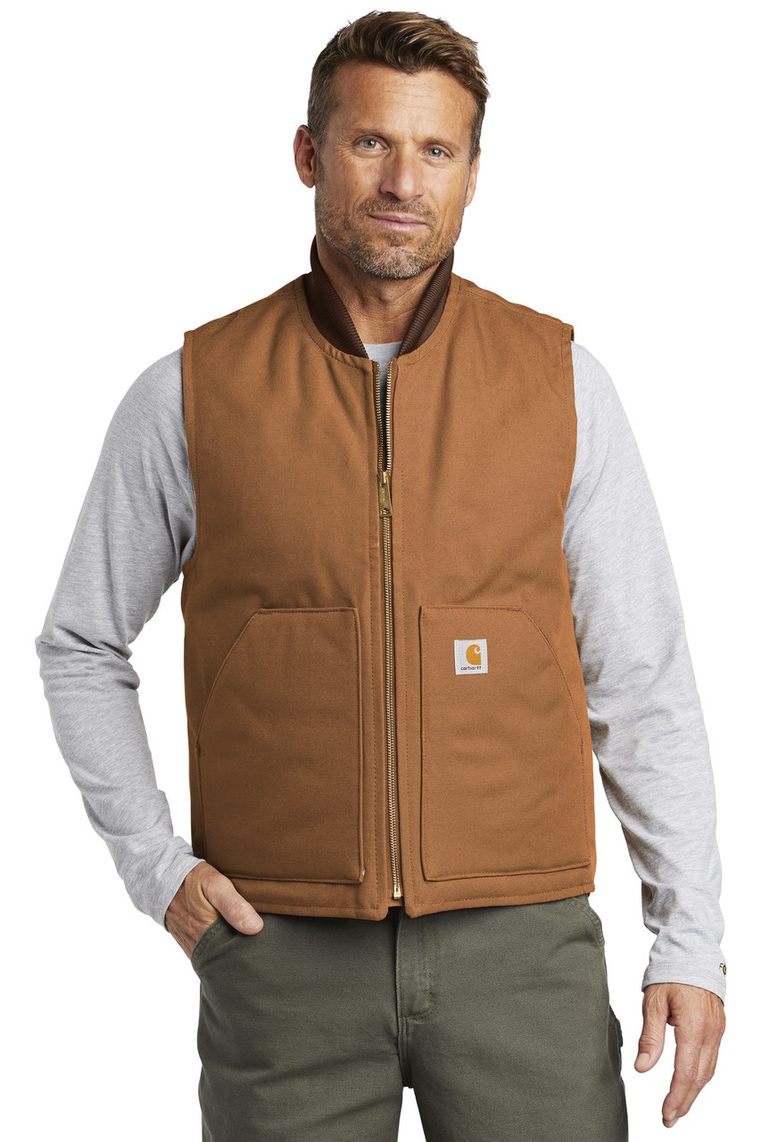Carhartt ® Duck Vest. CTV01 Carhartt Brown