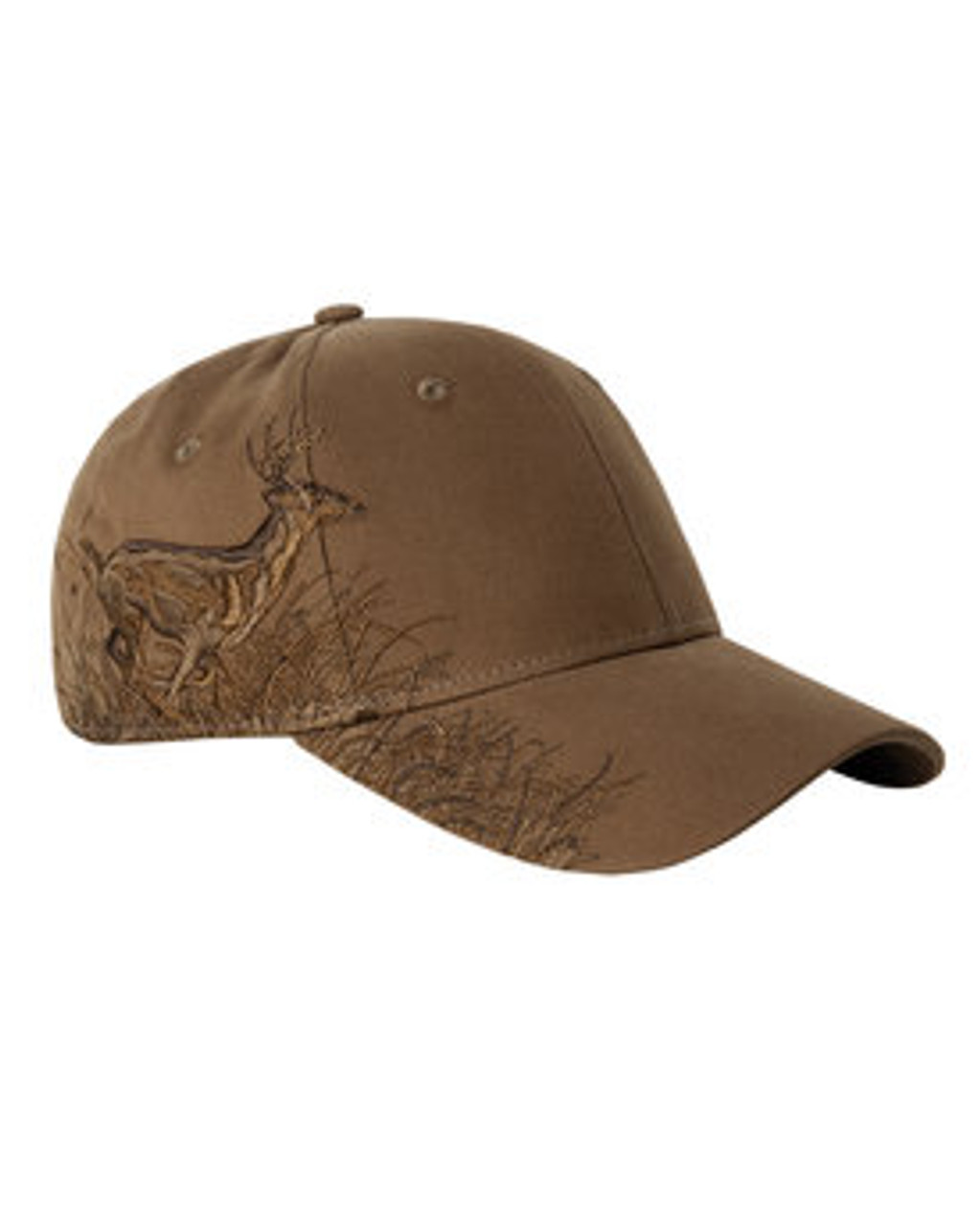 Dri Duck Running Buck Structured Mid-Profile Hat