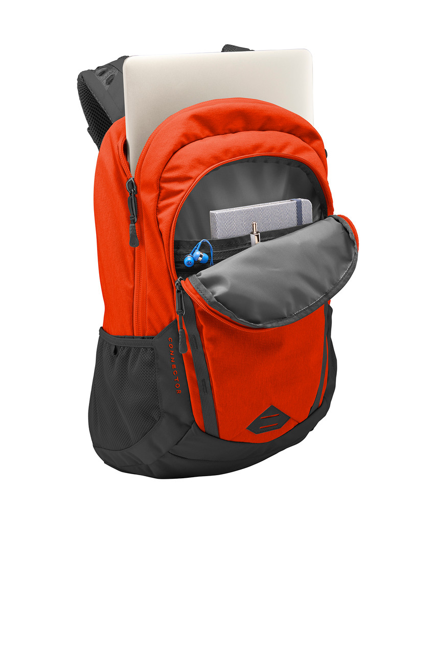 The North Face ® Connector Backpack. NF0A3KX8 Tibetan Orange/ Asphalt Grey Open