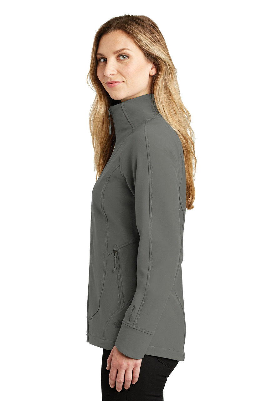 The North Face ® Ladies Tech Stretch Soft Shell Jacket. NF0A3LGW Asphalt Grey  Side