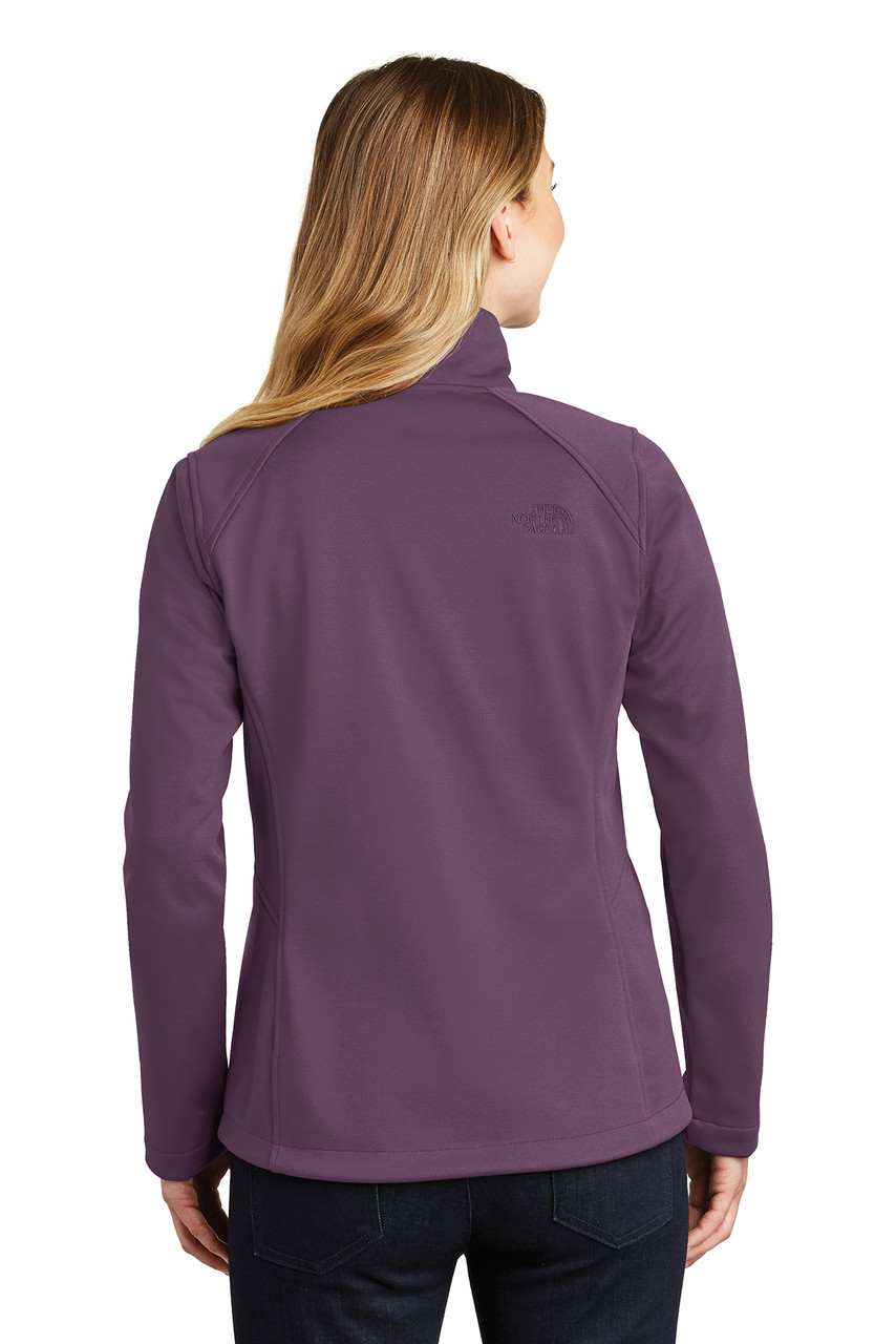 The North Face ® Ladies Ridgeline Soft Shell Jacket. NF0A3LGY TNF Blackberry Wine Back