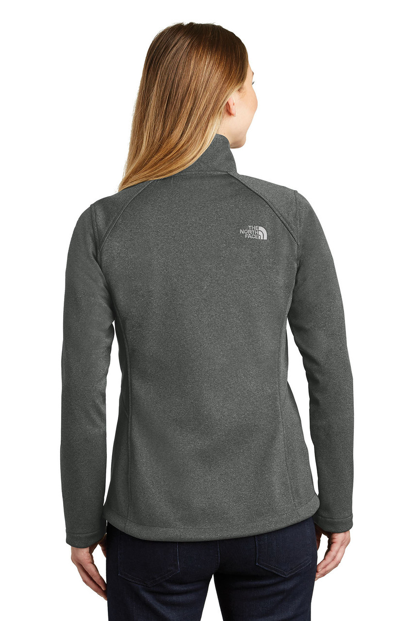 The North Face ® Ladies Ridgeline Soft Shell Jacket. NF0A3LGY TNF Dark Grey Heather  Back