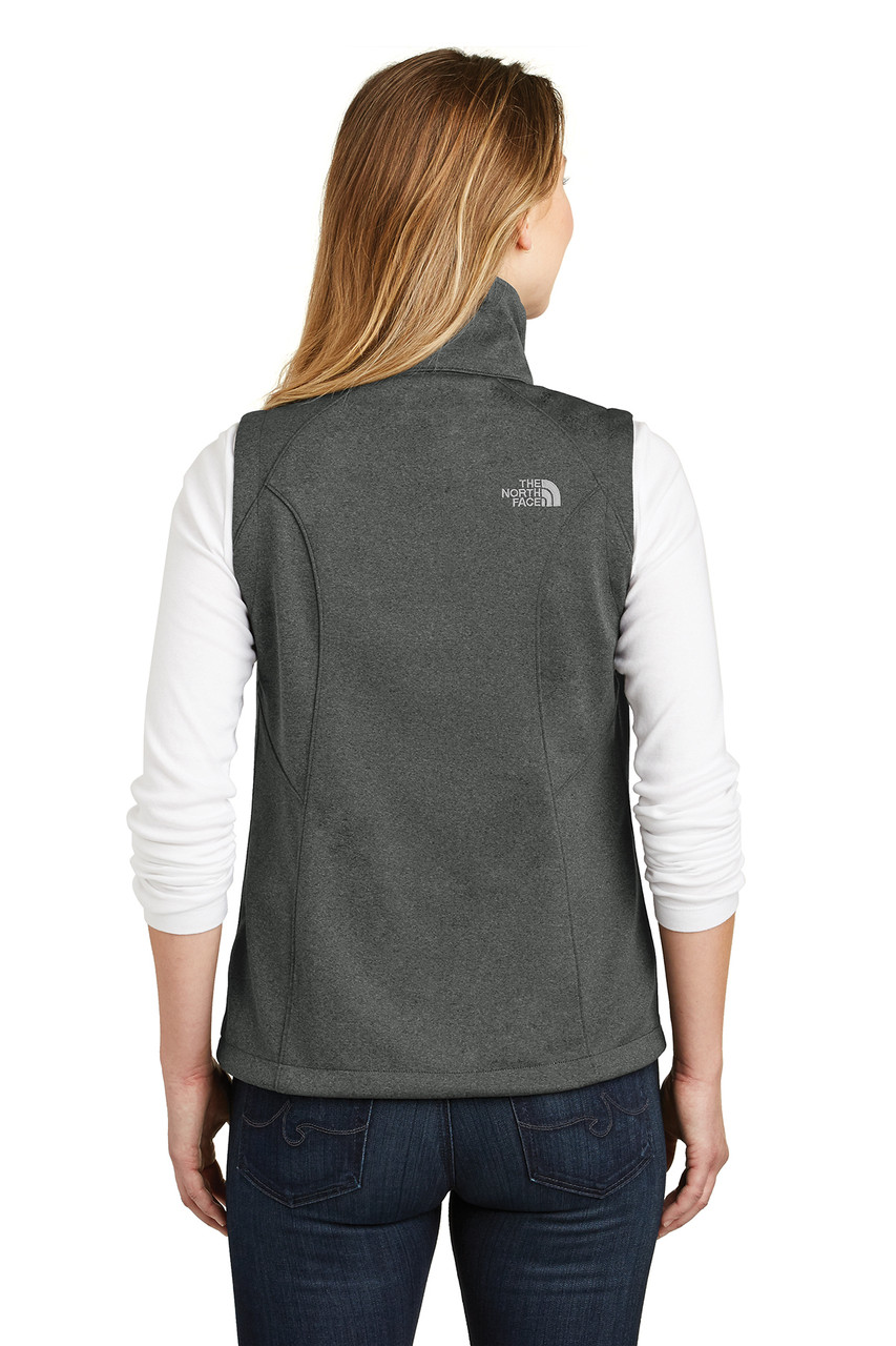 The North Face ® Ladies Ridgeline Soft Shell Vest. NF0A3LH1 TNF Dark Grey Heather  Back