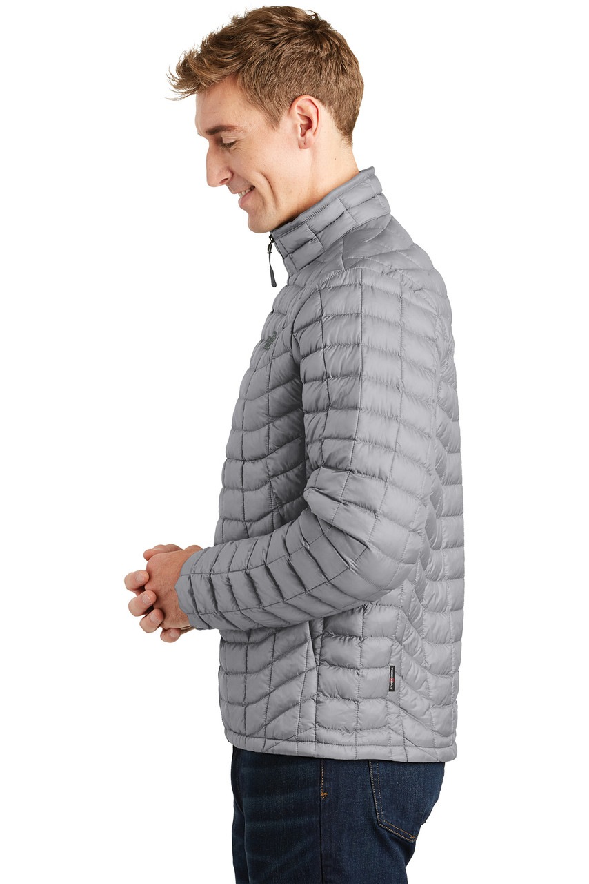 The North Face ® ThermoBall ™  Trekker Jacket. NF0A3LH2 Mid Grey  Side