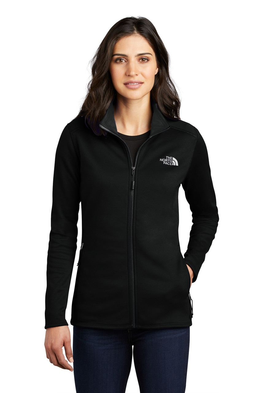 The North Face ® Ladies Skyline Full-Zip Fleece Jacket NF0A47F6 TNF Black