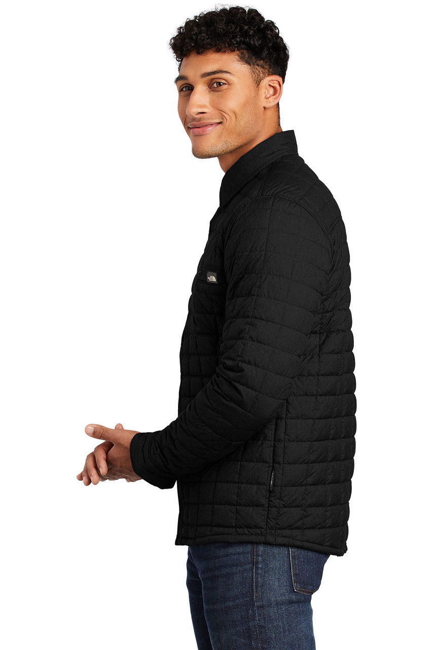 The North Face ® ThermoBall ® ECO Shirt Jacket NF0A47FK TNF Black  Side