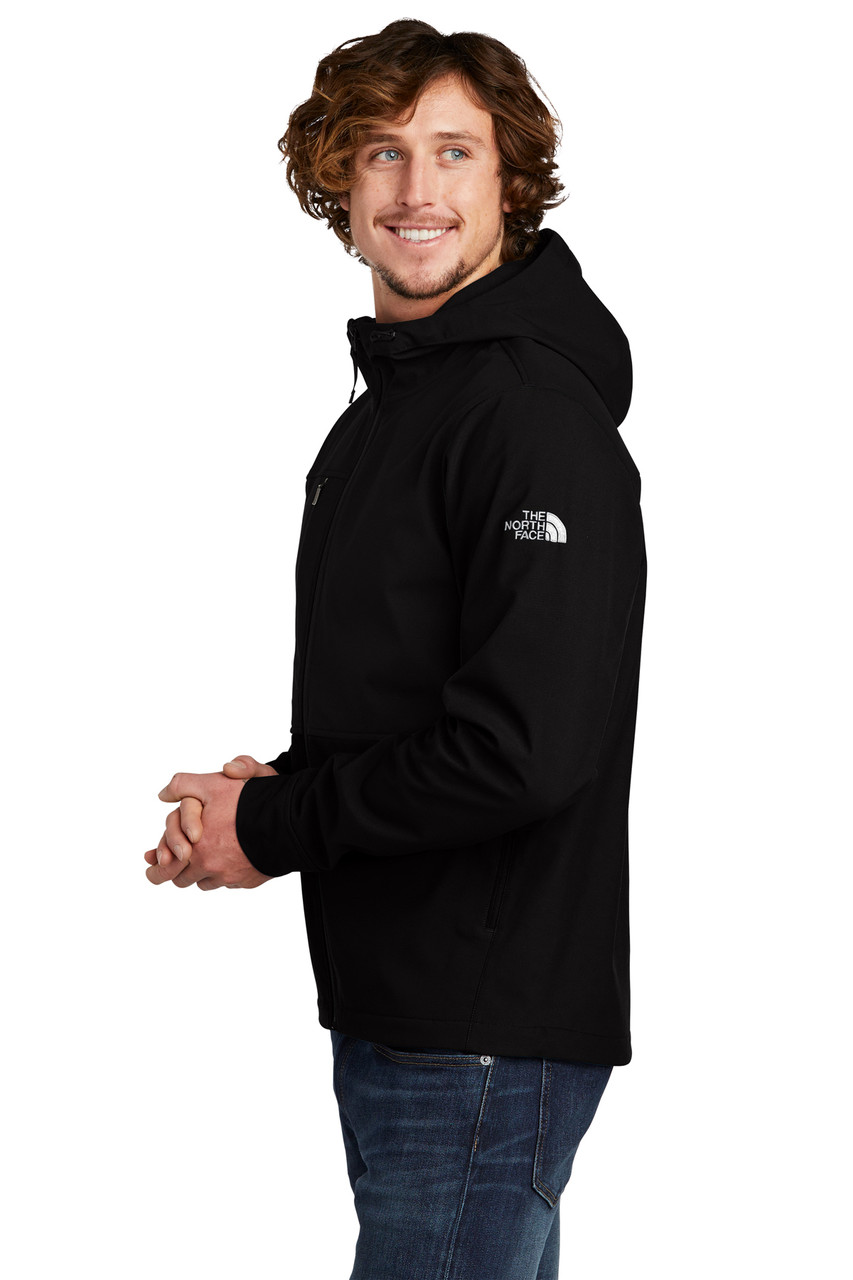 The North Face ® Castle Rock Hooded Soft Shell Jacket. NF0A529R TNF Black Side