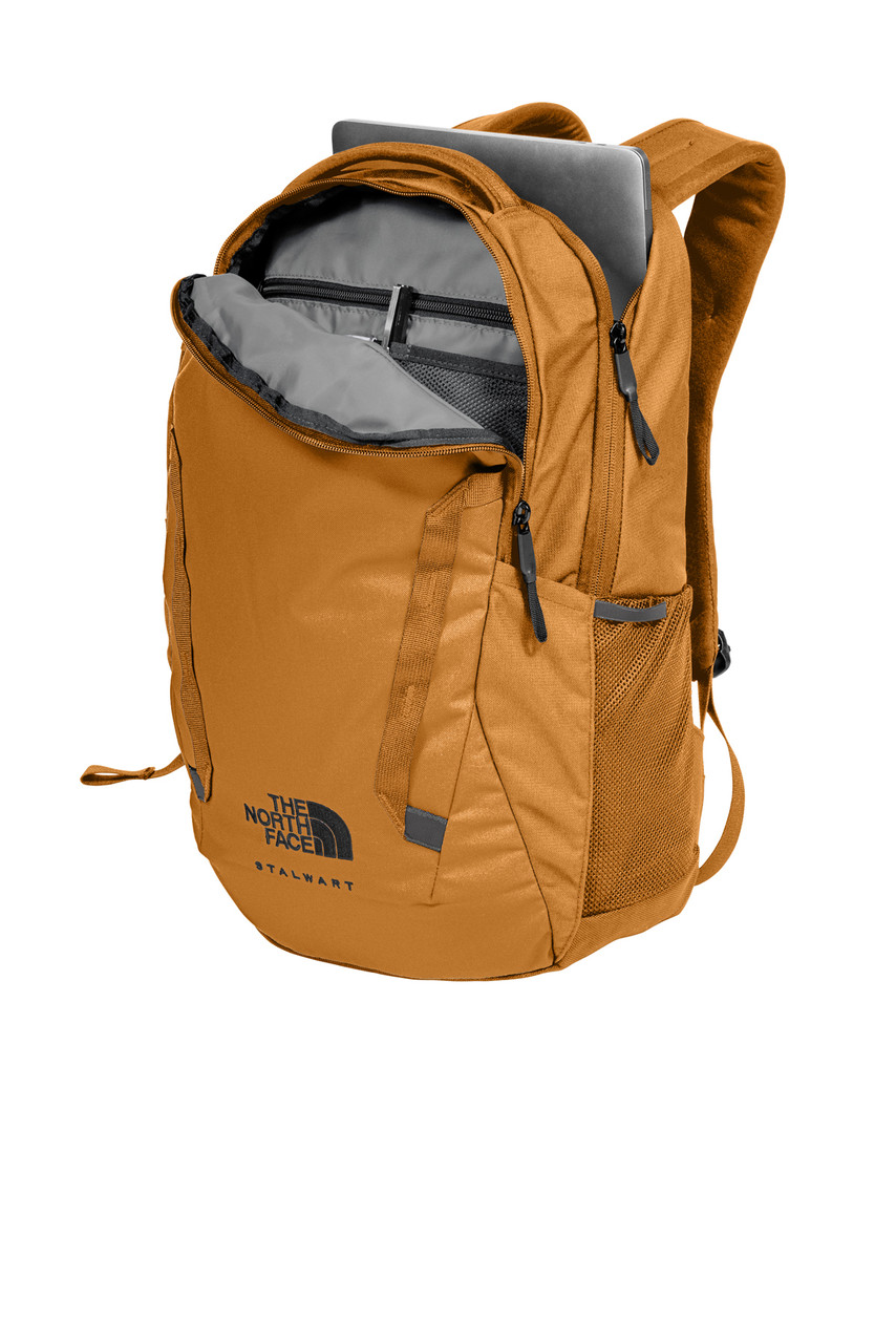 The North Face ® Stalwart Backpack. NF0A52S6 Timber Tan Open 2