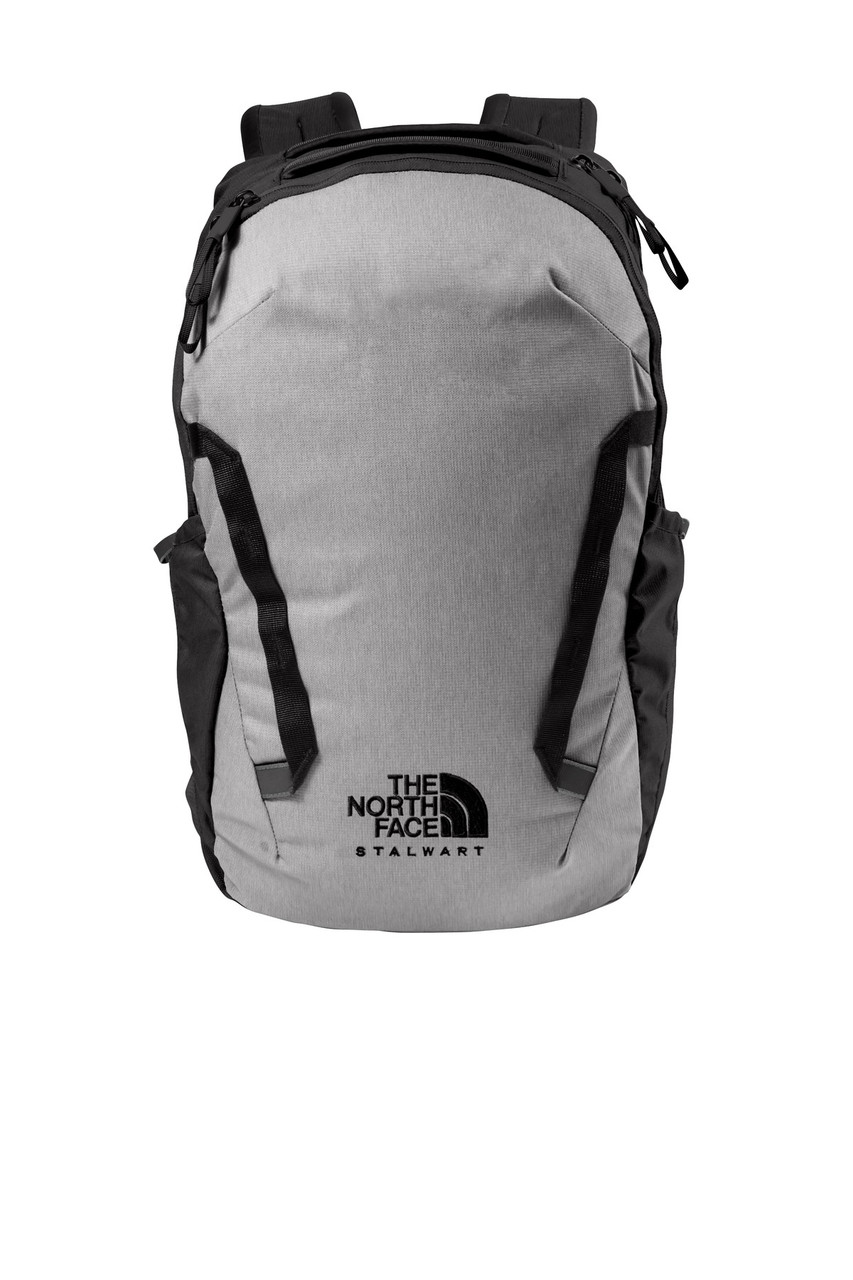 The North Face ® Stalwart Backpack. NF0A52S6 Mid Grey Dark Heather/ TNF Black