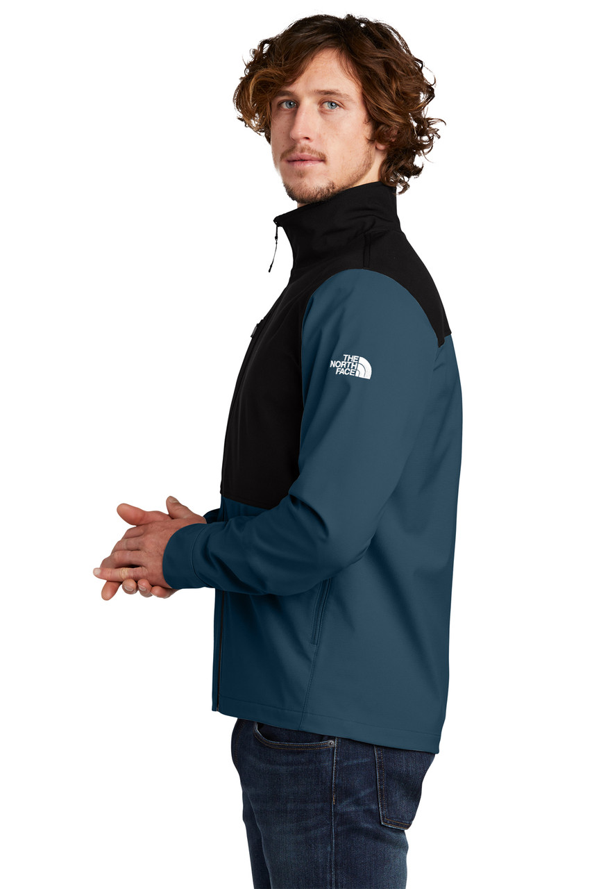 The North Face ® Castle Rock Soft Shell Jacket. NF0A552Z Blue Wing  Side