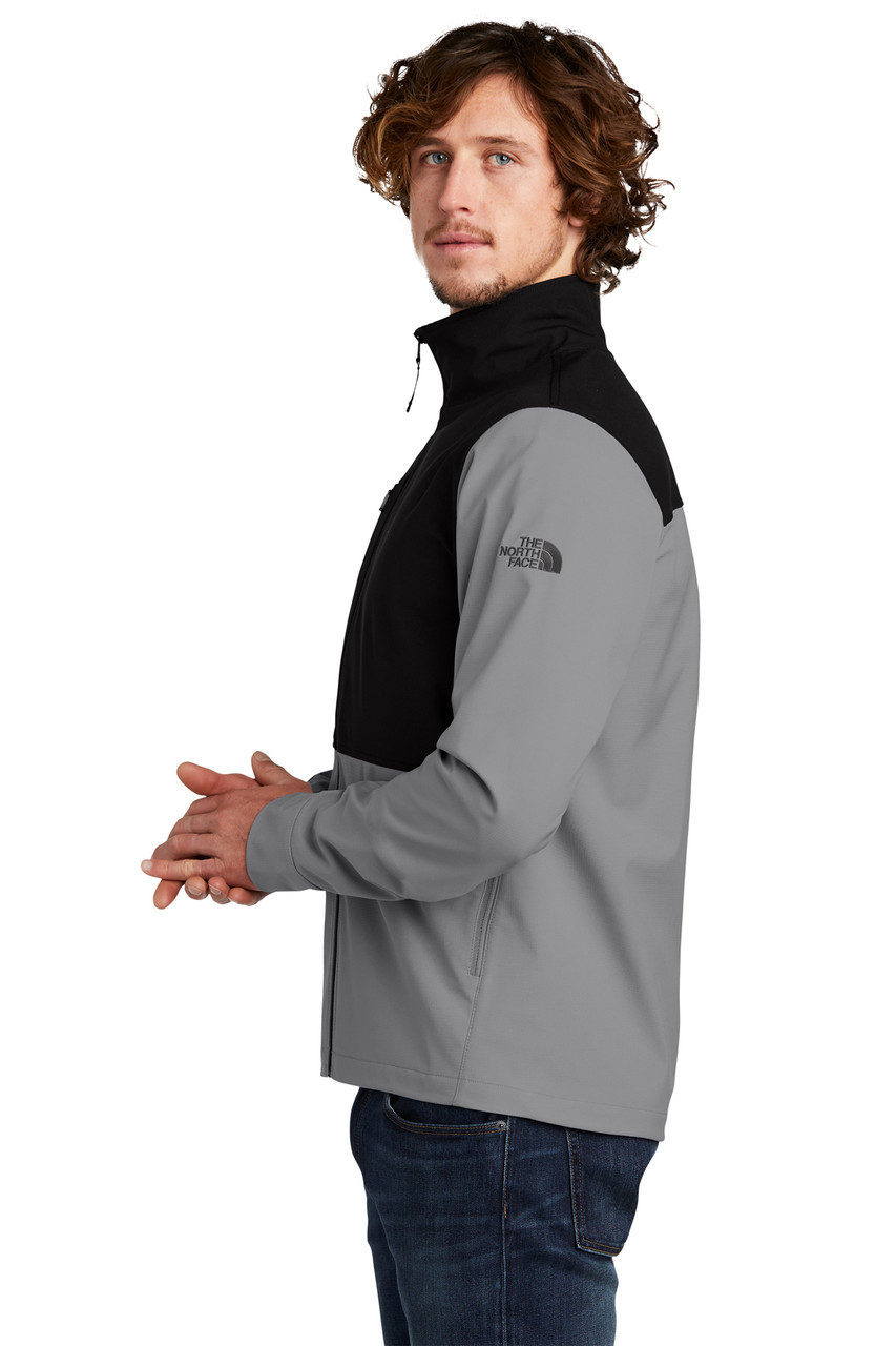 The North Face ® Castle Rock Soft Shell Jacket. NF0A552Z Mid Grey  Side