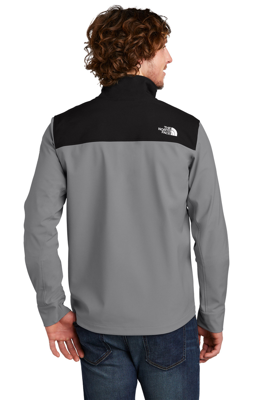 The North Face ® Castle Rock Soft Shell Jacket. NF0A552Z Mid Grey  Back